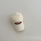 韓系撞色刺繡棒球帽