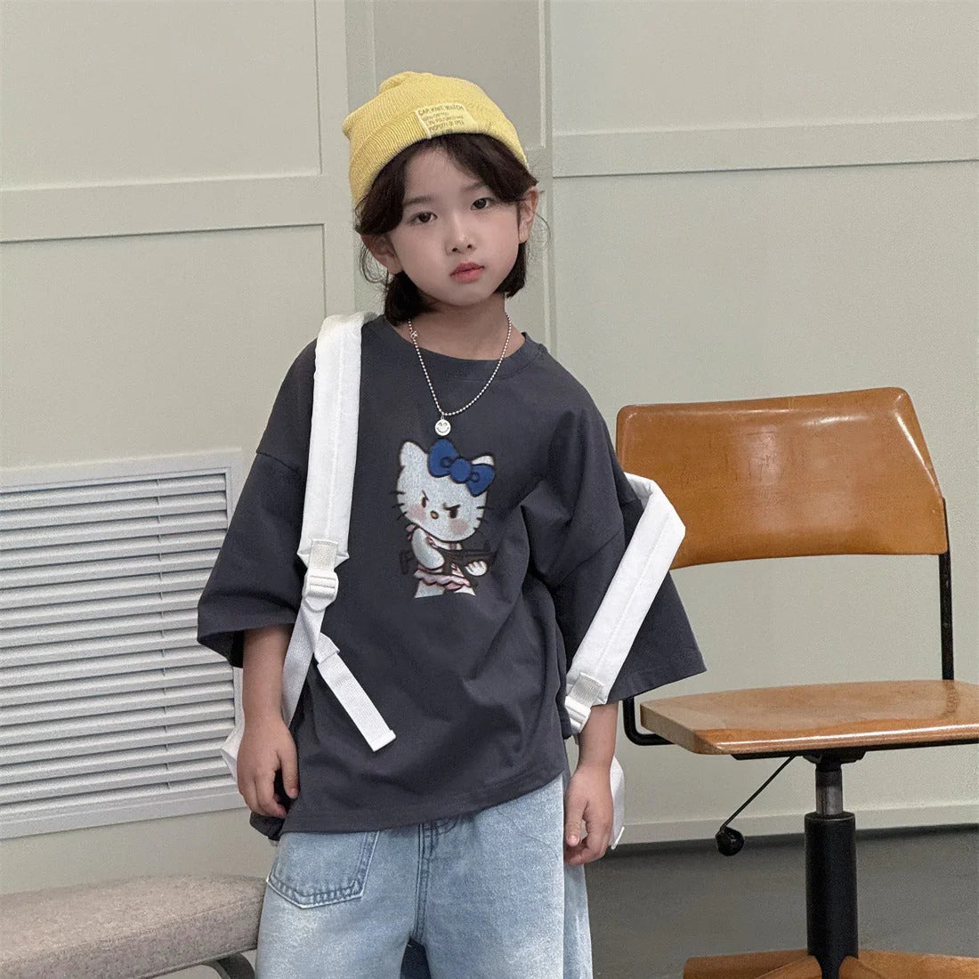 【100-160cm】叛逆KT短袖