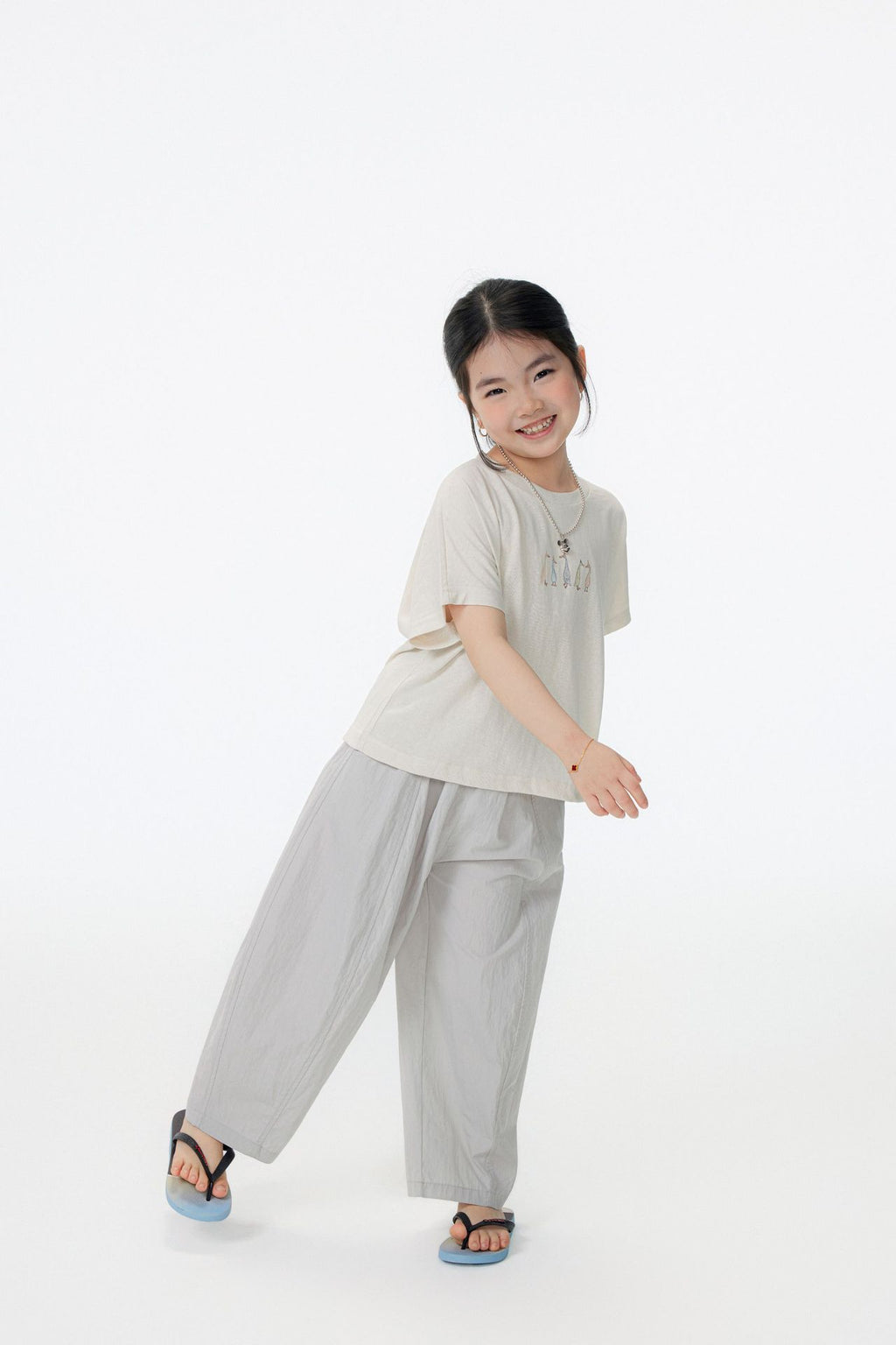 【90-150cm / F】【親子裝】日系動物印花短袖