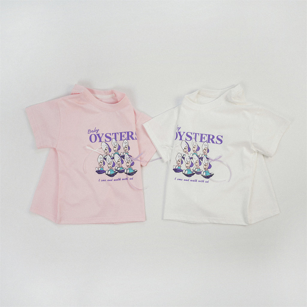 【90-150cm】【親子款】牡蠣寶寶T