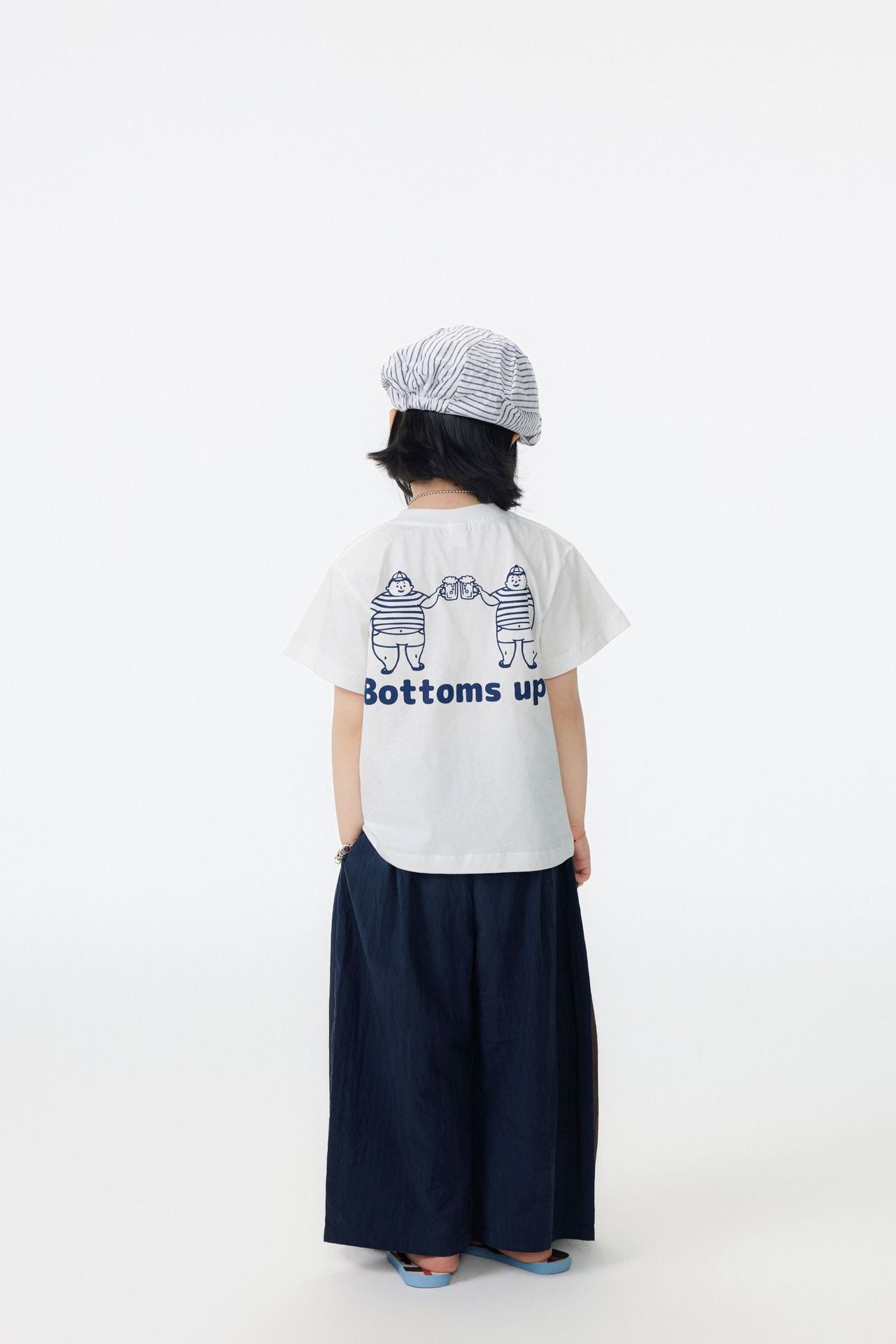 【90-150cm / M.L】【親子裝】日系乾杯印花T