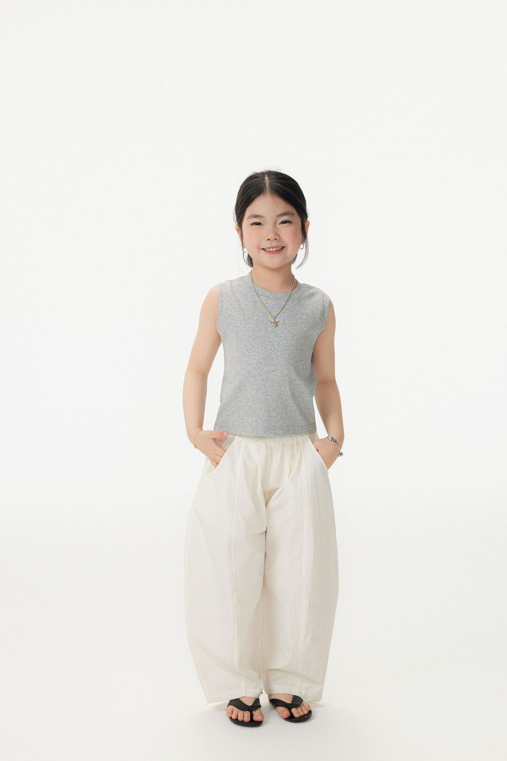 【90-150cm / M.L】【親子裝】日系羅紋背心