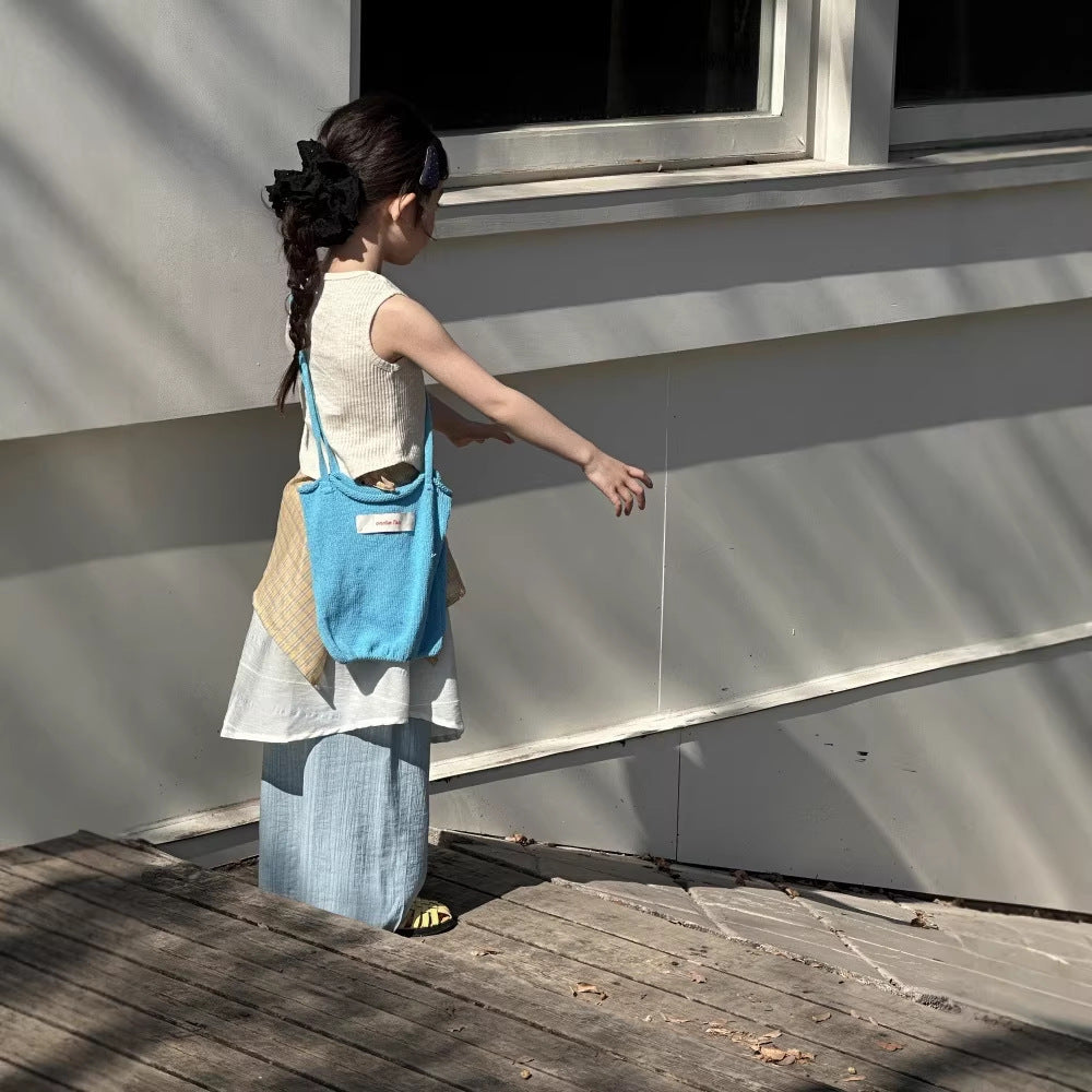 【90-150cm】米色背心 | 屁簾褲
