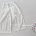 【90-150cm】【涼爽】休閒褲寬鬆九分褲