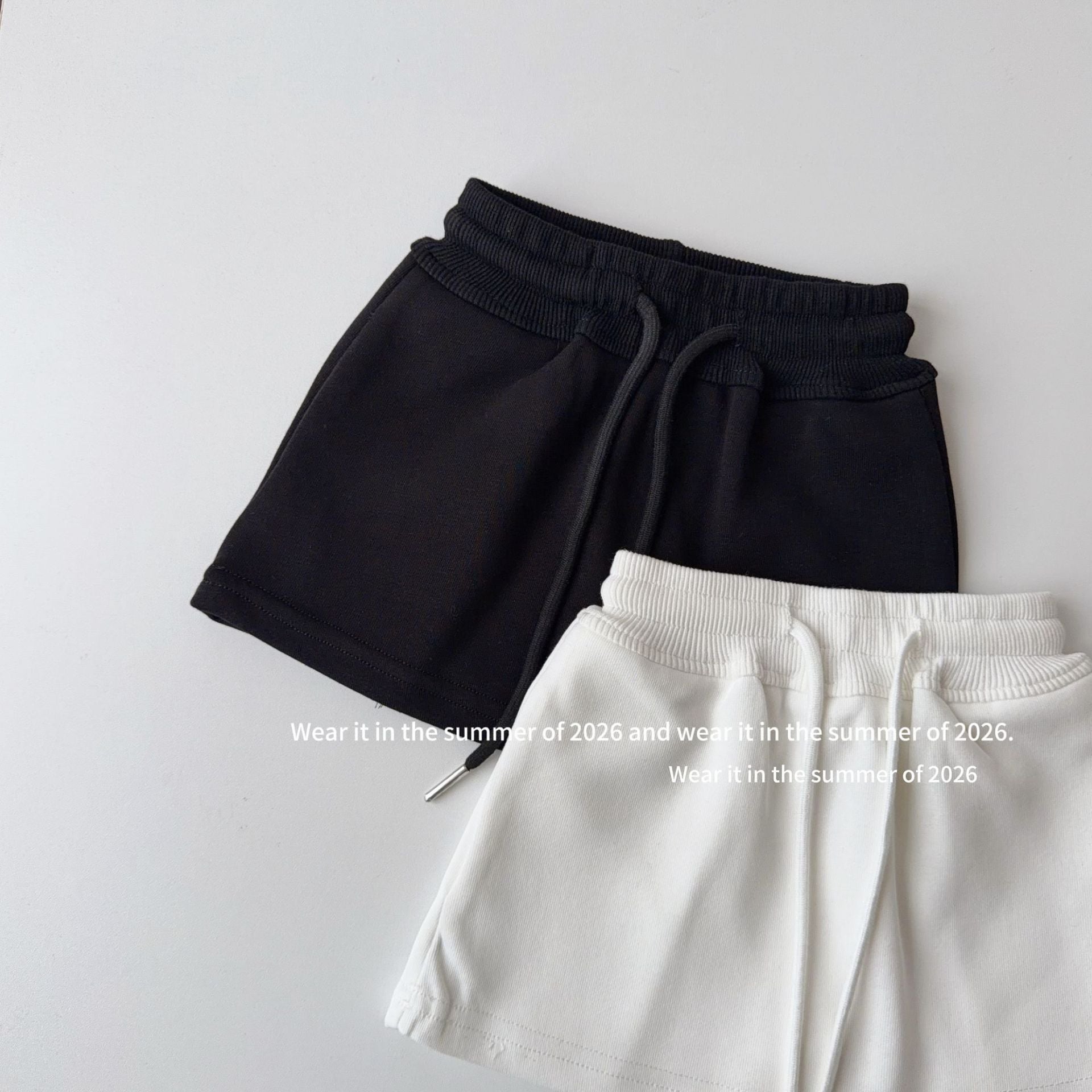 【90-150cm】韓版高腰辣妹休閒A字包臀裙(帶安全褲)