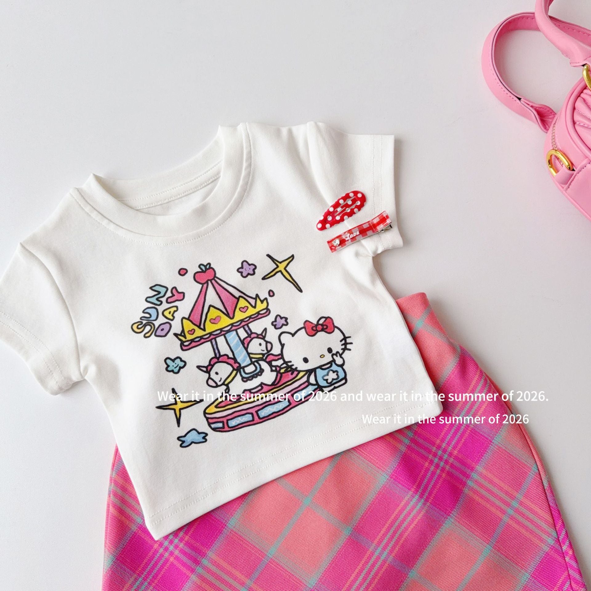 【90-150cm】KT印花T