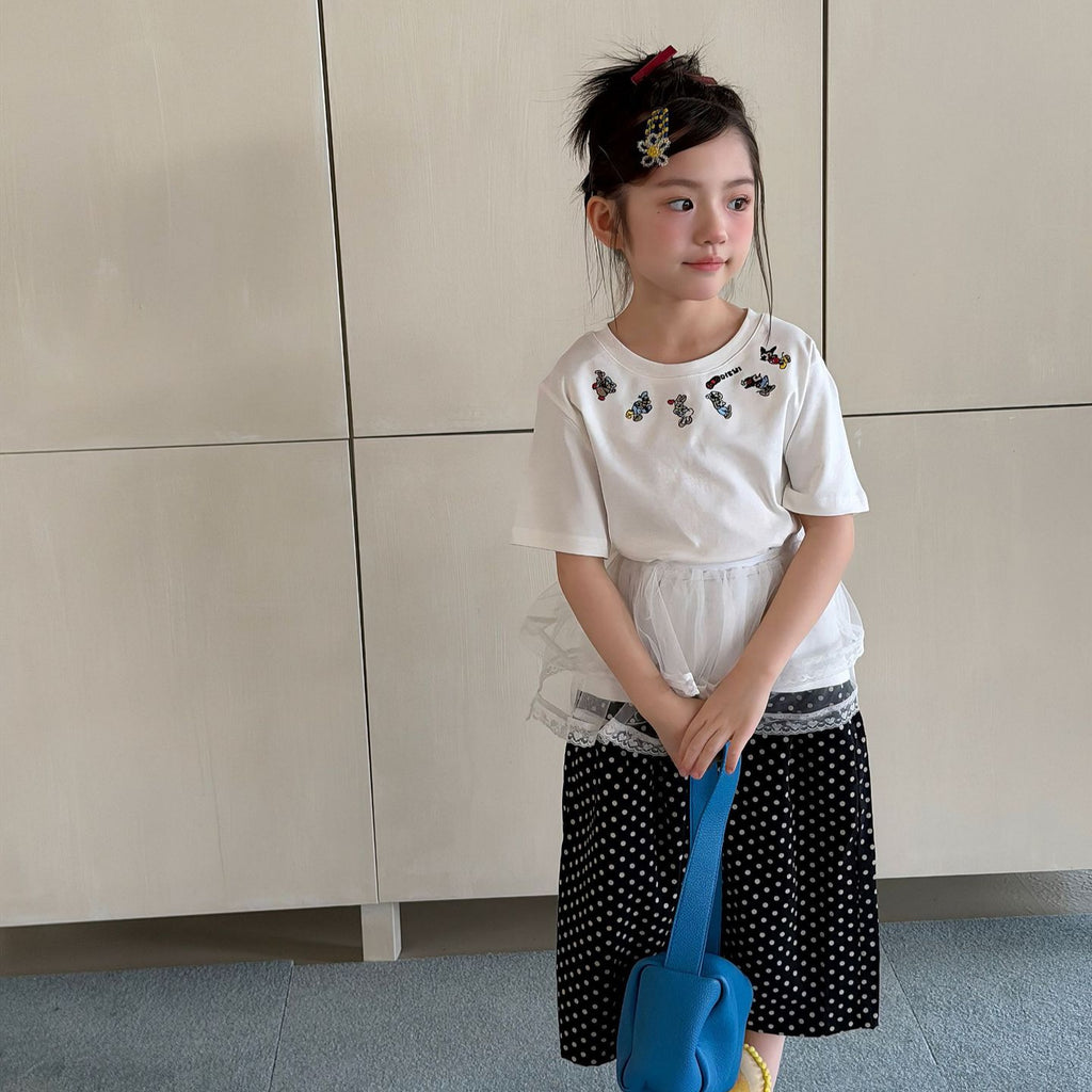 【100-160cm】韓版迪士尼朋友Ｔ