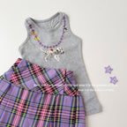 【90-150cm】掛脖吊帶修身辣妹無袖露背上衣