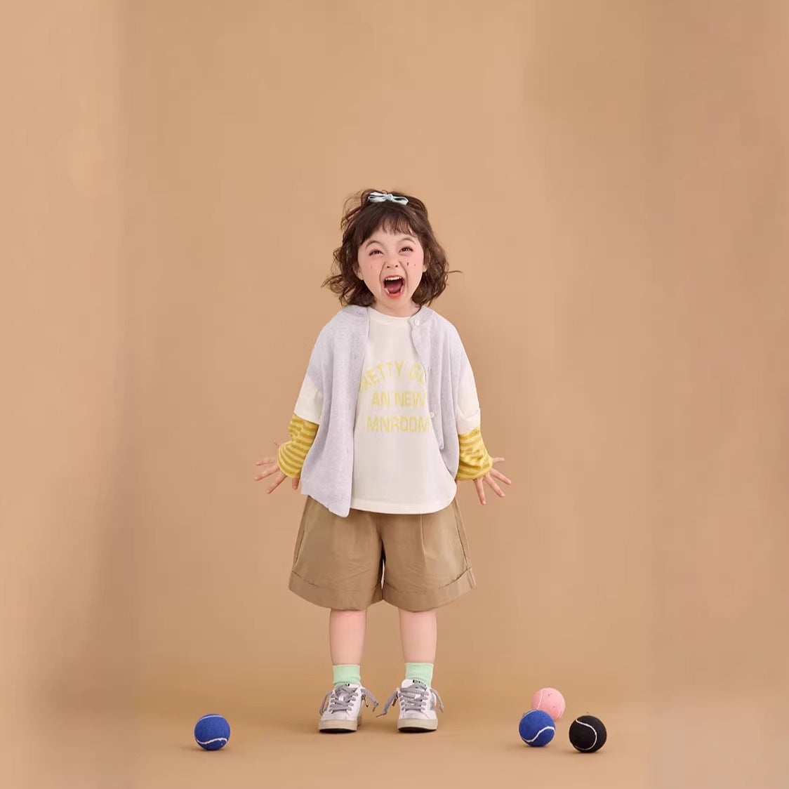 【90-150cm】日系針織背心