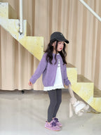 【現貨160cm】針織純色單排扣毛衣外套