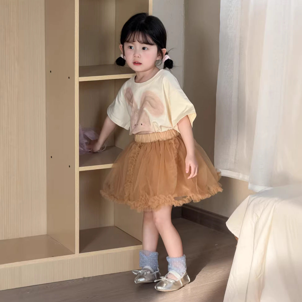 【90-140cm】蓬蓬裙紗裙