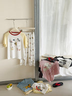 【100-170cm】5色-萊賽爾軟糯垂感彈性居家服套裝