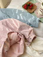 【現貨 140cm】純色連帽防曬輕薄拉鍊外套