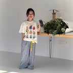 【120-160cm】蔬菜寬鬆T