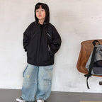 【100-170cm】帥氣連帽戶外防水衝鋒外套