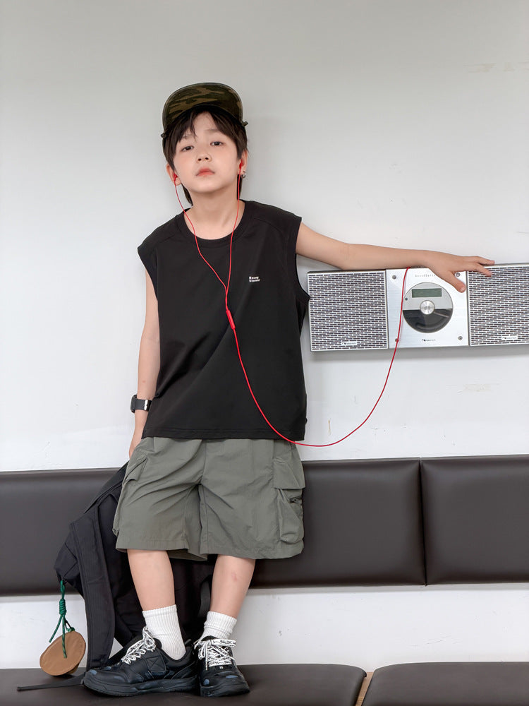 【100-170cm】UPF50+速乾親膚涼爽背心