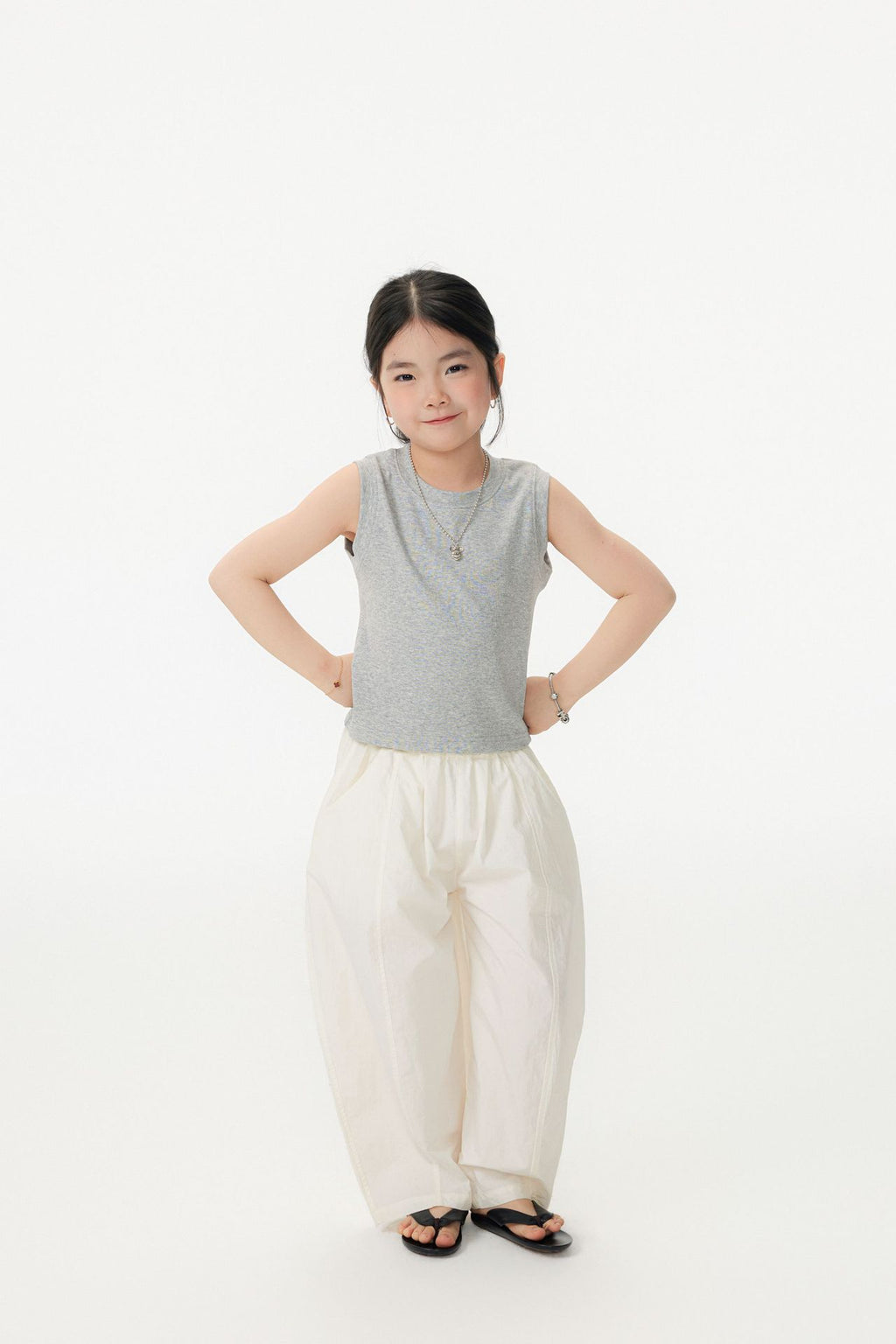 【90-150cm / M.L】【親子裝】日系羅紋背心