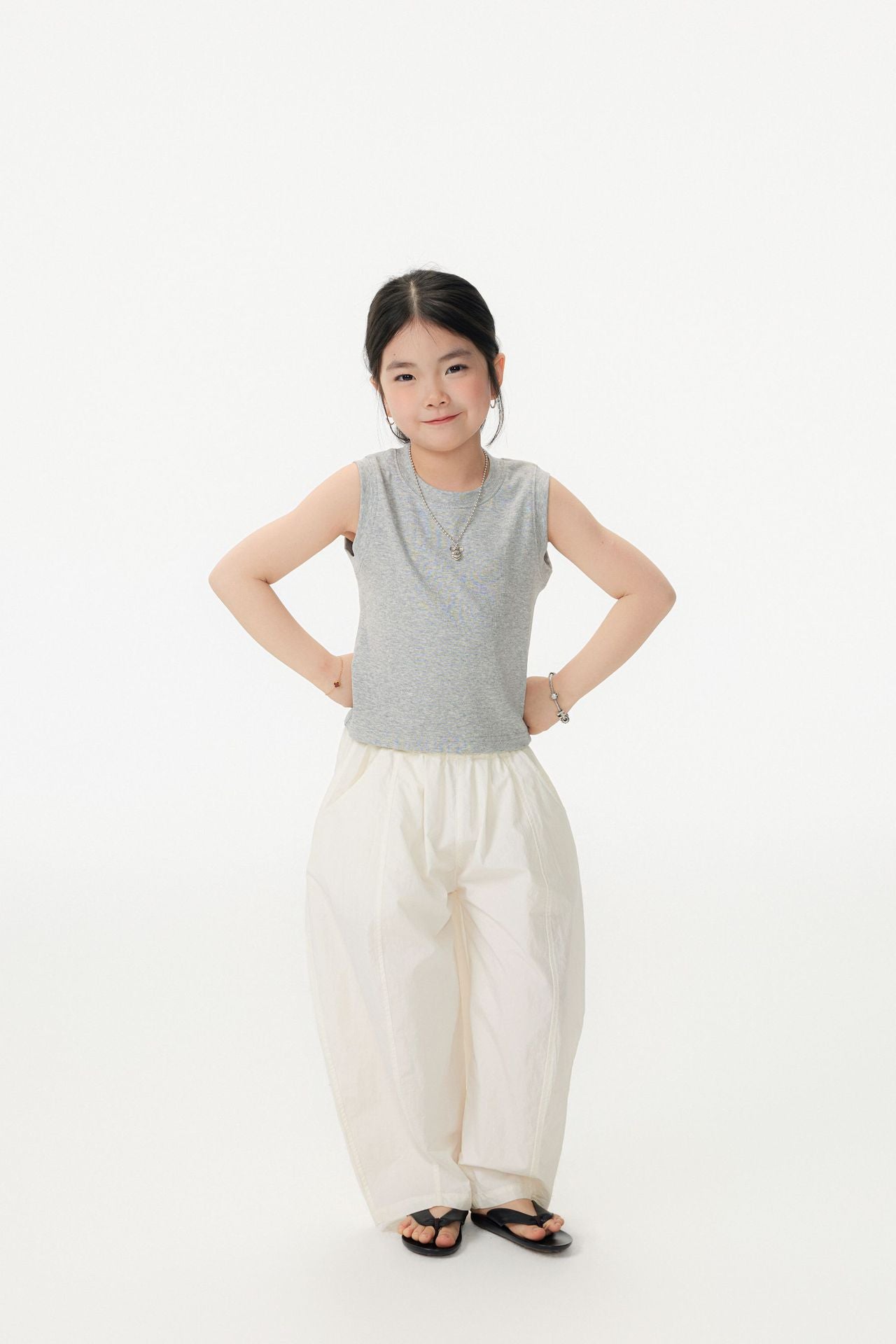 【90-150cm / M.L】【親子裝】日系羅紋背心