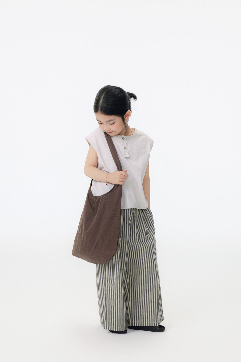 【90-150cm】日系簡素棉舒適百搭短袖