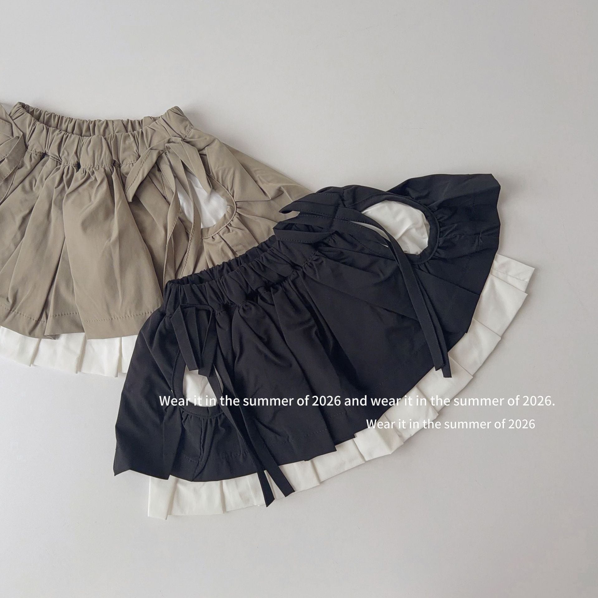 【90-150cm】工裝設計感短裙