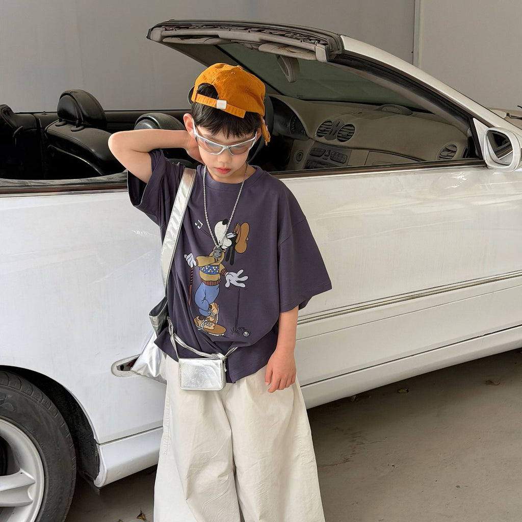 【90-160cm】全棉卡通T