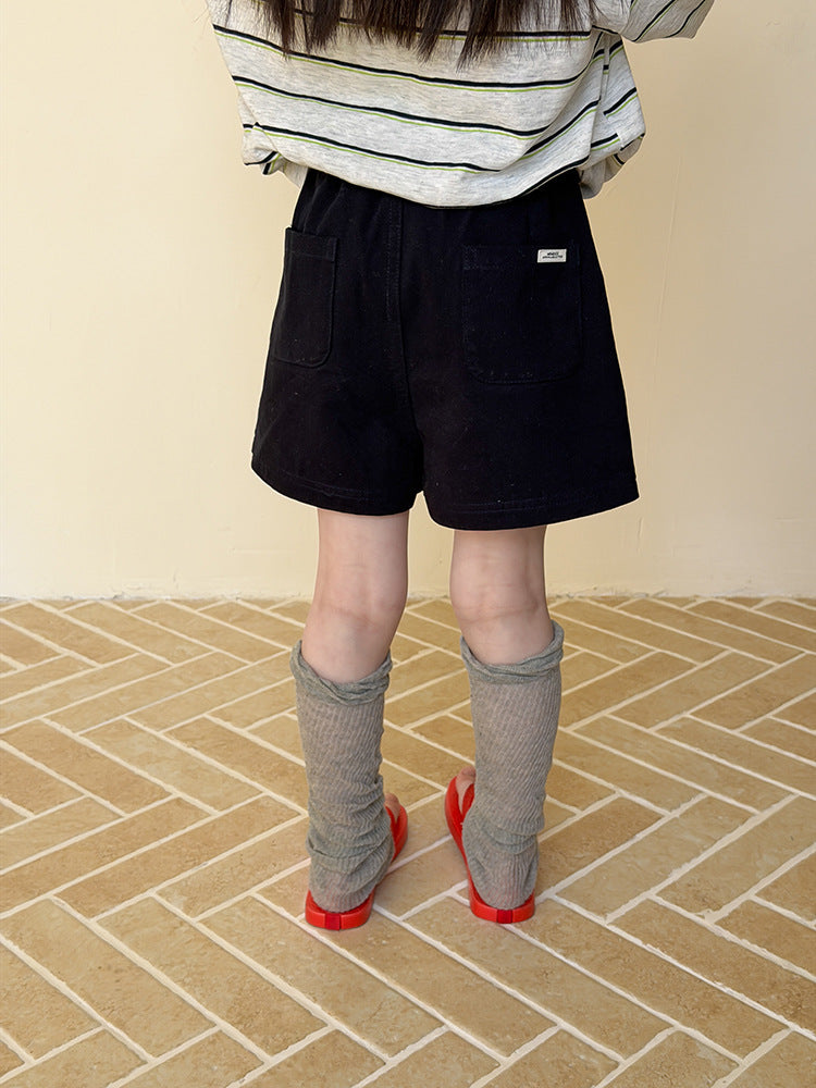 【100-170cm】全棉舒服透氣貼標短褲