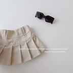 【90-150cm】時尚軟皮褲裙