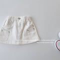 【90-150cm】鉚釘辣妹棉布短裙