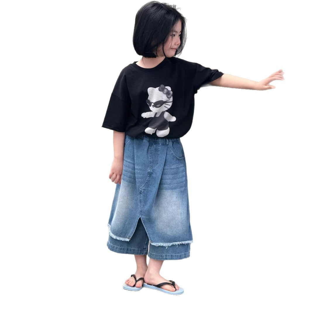 【120-170cm】親子款 KT印花短袖上衣