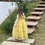 【90-150cm】生日派對禮服重工氣質紗裙