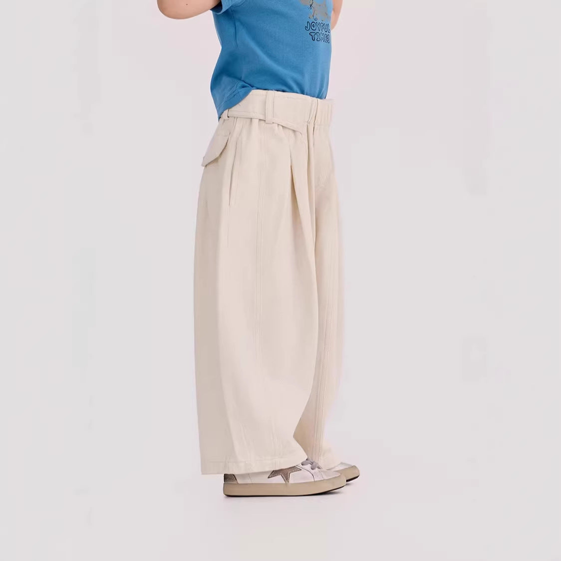 【90-150cm】日系好版型闊腿褲