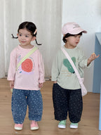 【80-150cm】可愛動物寬鬆純棉T恤