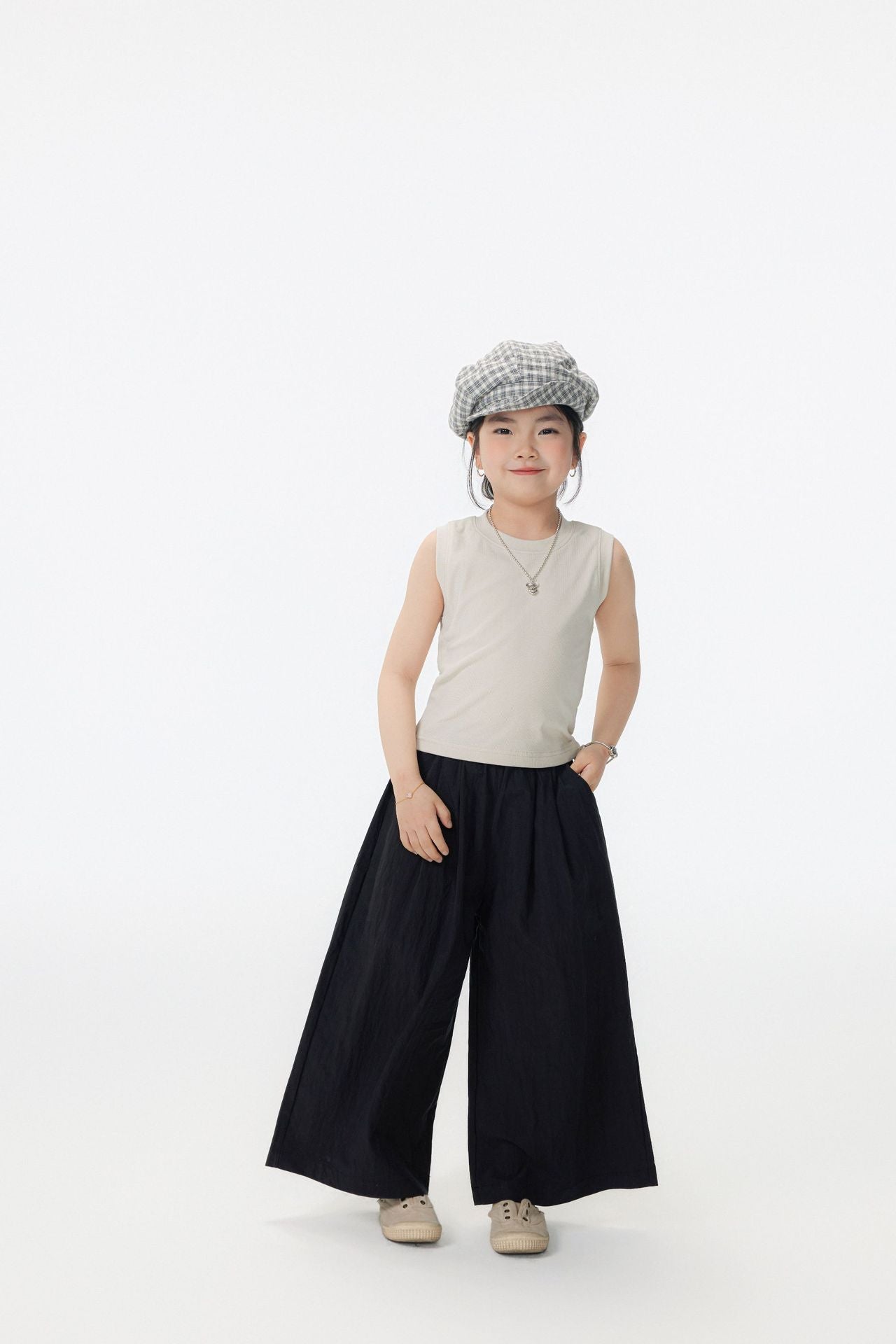 【90-150cm / M.L】【親子裝】日系羅紋背心