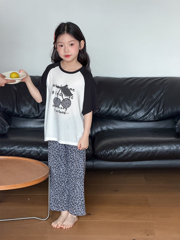 【100-170cm】5色-萊賽爾軟糯垂感彈性居家服套裝