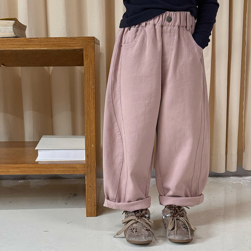 【90-170cm】穿搭神褲 水洗棉休閒長褲