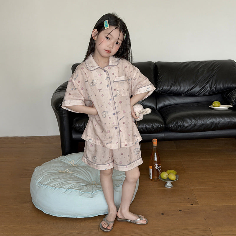 【100-170cm】10色-冰感透氣萊賽爾親膚家居服兩件套