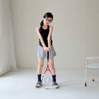 【100-1600cm】純色掛脖休閒背心 | 運動短褲