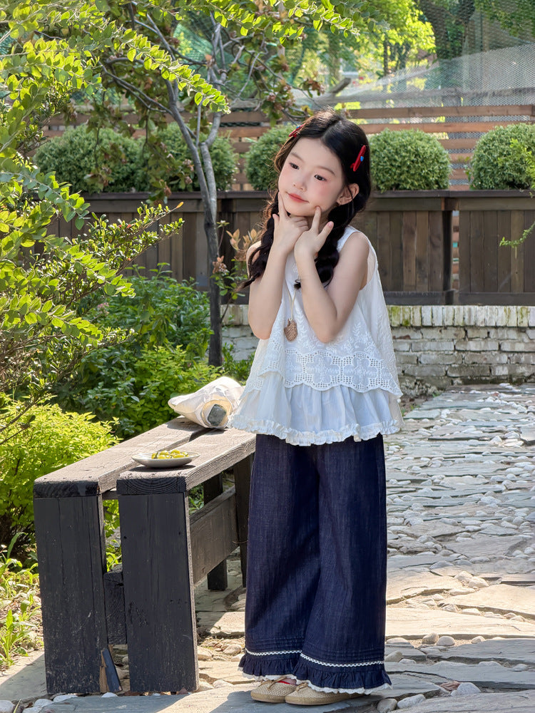 【100-170cm】森系仙女娃娃衫