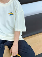 【100-170cm】可愛字母卡通全棉冰感T