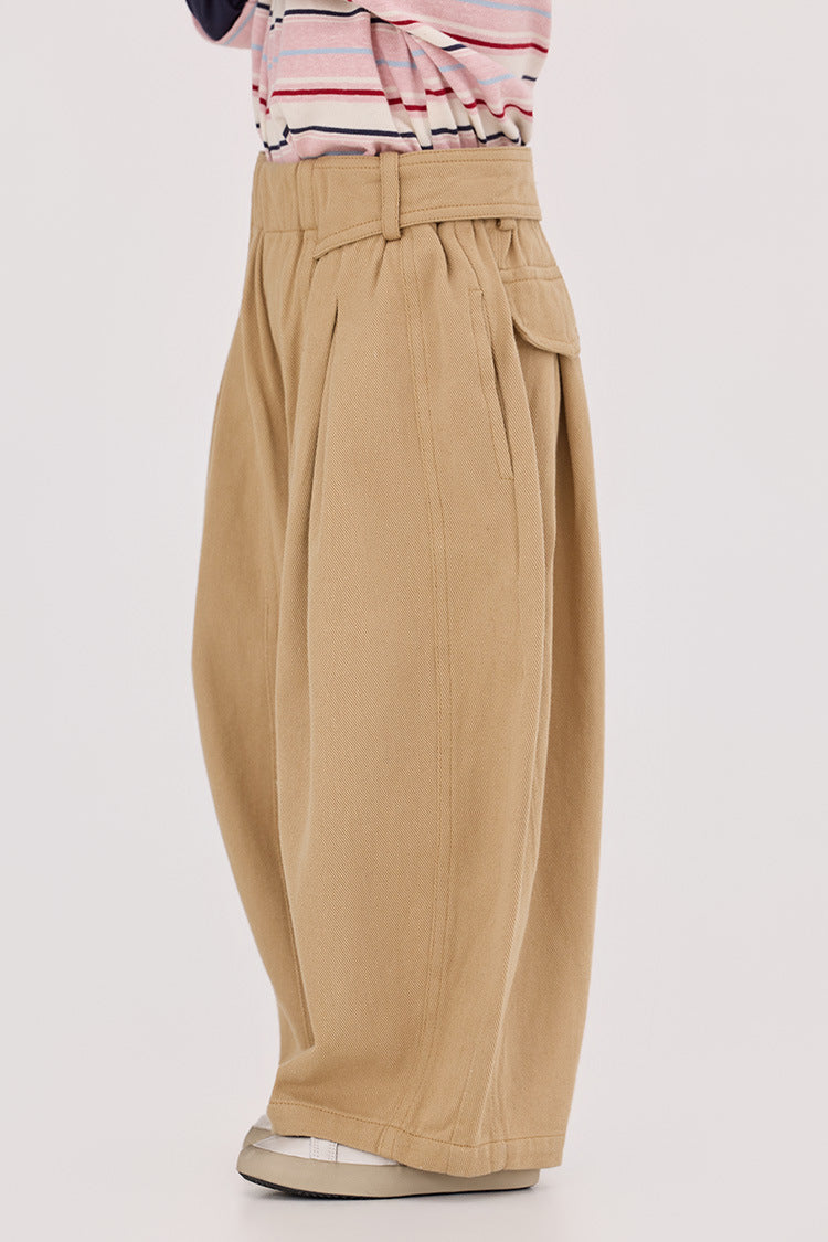 【90-150cm】日系好版型闊腿褲