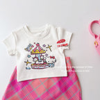 【90-150cm】彩色格紋半身裙