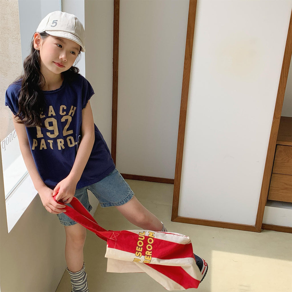 【80-130cm】3色-美式海灘無袖背心