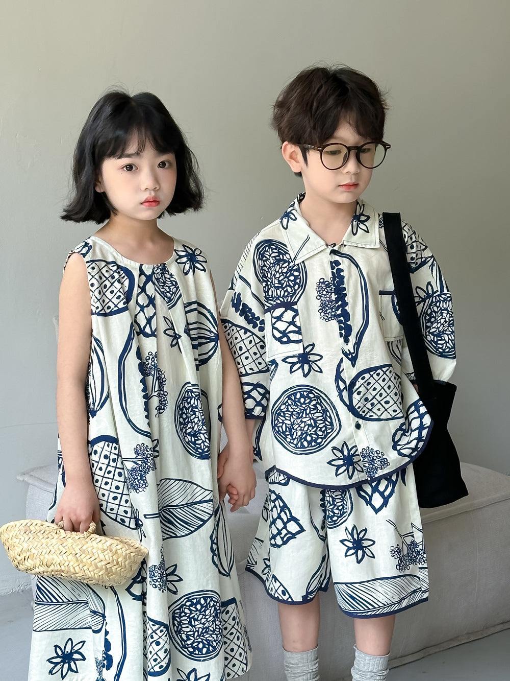 【90-150cm】【親子裝】度假風連身裙 | 套裝