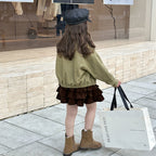 【現貨 160cm】韓版帥氣工裝機車夾克