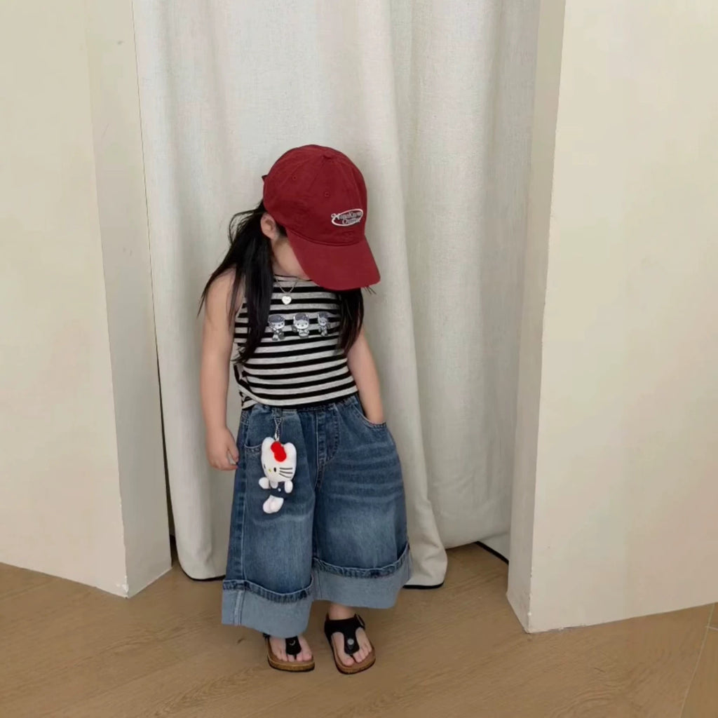 【現貨-130cm】KT條紋背心