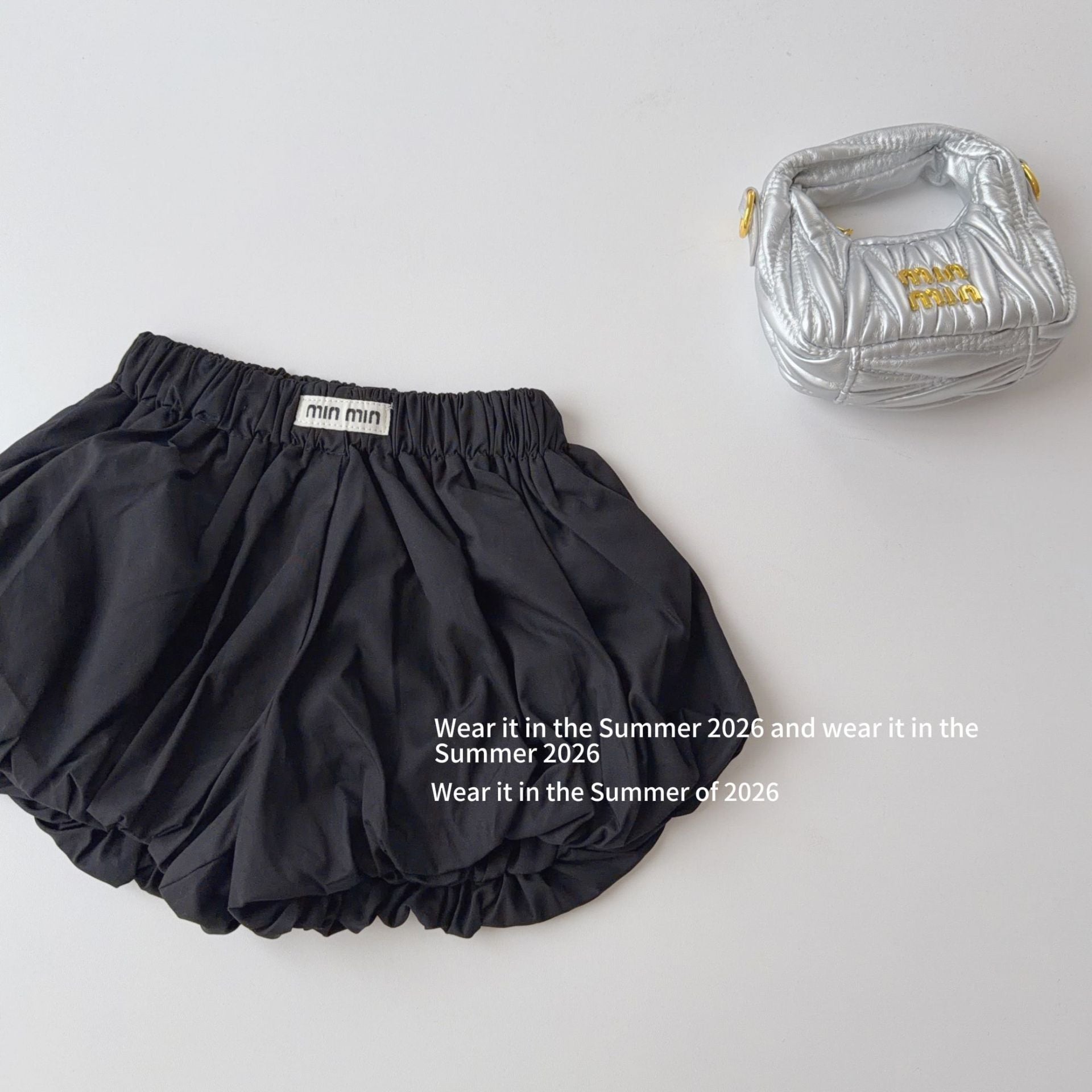 【90-150cm】刺繡花苞褲裙