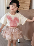 【90-140cm】珠光閃亮蓬蓬紗裙