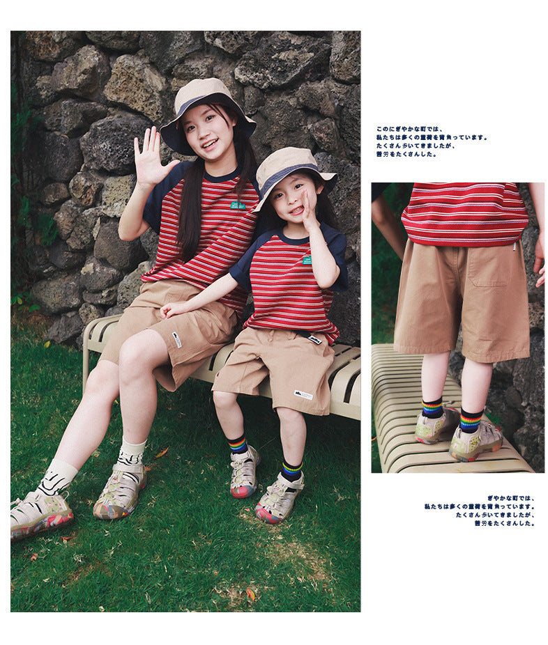 【110-170cm / M.L】【親子裝】山系戶外休閒褲