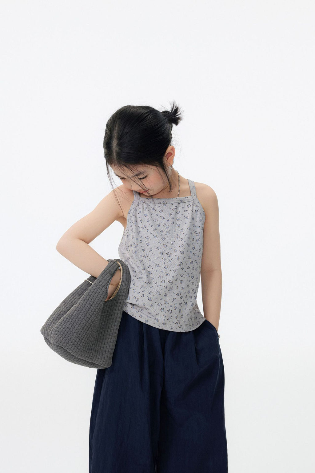 【90-150cm】日系滿印小碎花背心