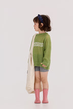 【90-150cm】度假風鏤空針織上衣